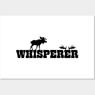 Moose Whisperer Posters and Art